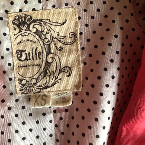 Coral Cropped Blazer - Picture 3 of 5